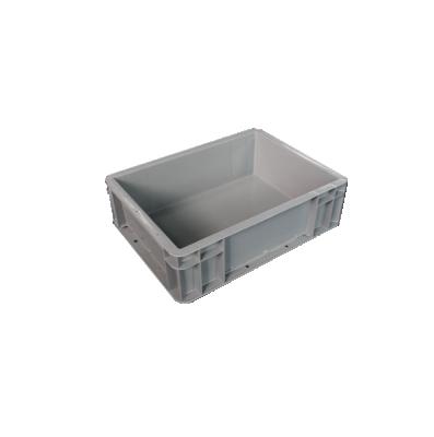 China Recyclable Industrial Stackable Euro Standard Plastic Container For Transportation for sale