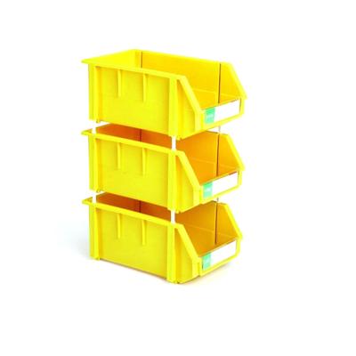 China Viable Industrial Parts Stack Boxed Storage System Parts Plastic Storage Box for sale