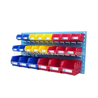 China Lightweight Plastic Hanging Bins Parts Box Screw Eco Friendly Storage for sale