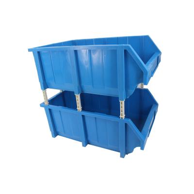 China 200*115*90 Mm 100%PP Sustainable Spare Parts Screws Stackable Plastic Nails Bins Storage Boxes for sale