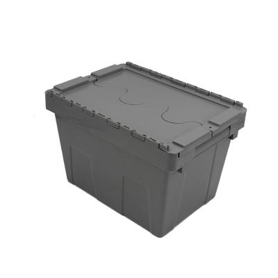 China Cheap Price Viable Stackable And Nested Stackable Plastic Mobile Box With Lid for sale