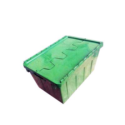 China Custom Warehouse Heavy duty stackable stackable maker box mobile fruit vegetable storage plastic crate for sale