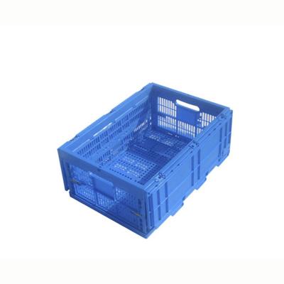 China High Quality Sustainable Stackable Colapsible Folding Plastic Crate For Vegetables for sale