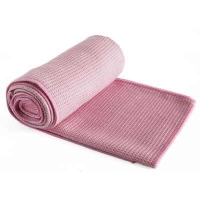 China Professional Grippy Training Gym Softextile Microfiber Non-Slip Yoga Towel With Cheap Price for sale