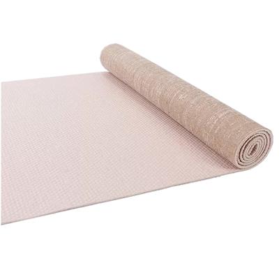 China Tear Resistant/Waterproof/Easy To Clean Non Slip Anti-Tear Floor Exercise Fitness Jute Yoga Pilates Mat High Density For Adult for sale