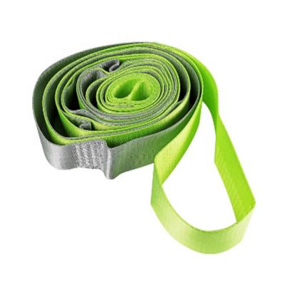 China Bodybuilding Gradient Fitness Stretching Strap Premium Quality Multi-Loop Strap for Yoga Physiotherapy for sale