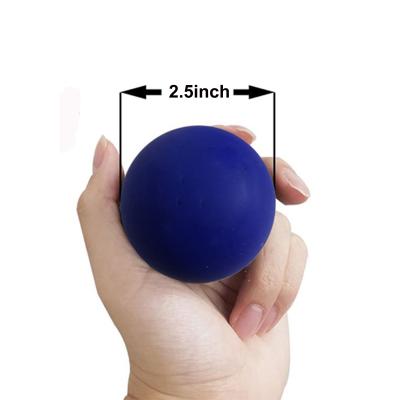 China Durable High Performance Gym Lacrosse Acupressure Muscle Relaxation Yoga Therapy Massage Ball for sale