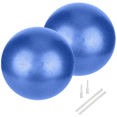 China Mini Stability Durable Rubber Yoga Barre Ball 9 Inch Exercise Physiotherapy Ball For Yoga Pilates Gym for sale