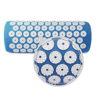 China Soft and Durable Acupressure Mat for Back Neck Relaxation and Muscle Relaxation Pillow Set with Carry Bag for sale