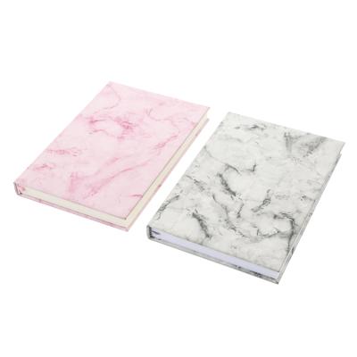 China Hardcover China Supplier Fashion Marble Design Cover Gifts Leather Planner Enrolls Daily Notebook for sale