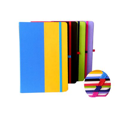 China Unique Business Unique Color Diary Hardcover Design PU Leather Notebook Hardcover Design PU Leather Notebook with Elastic Band for sale