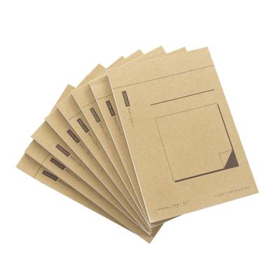 China Brown Kraft Paper Easy Writing Hard Cover Custom Logo Notepad Notebook Blank Sketch Book A4 Hard Cover for sale