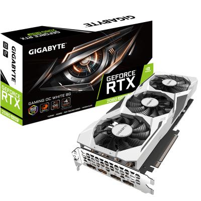 China Workstation GeForce RTX 2080 SUPER GAME WHITE OC Game 8G Graphics Card for sale