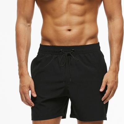 China Summer QUICK DRY Lightweight Drawstring Men's Waterproof Polyester Shorts Loose Swimming Shorts Wholesale For Men for sale