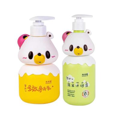 China 300 ml 500 ml HDPE MEI CHANG Flasca de pulverización industrial con bomba para loción corporal para niños en venta