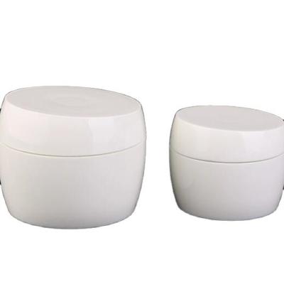 China 30g 50g Empty Cream Jar Recycled as Cosmetic Packaging PET Jar Body Carton Packing for sale