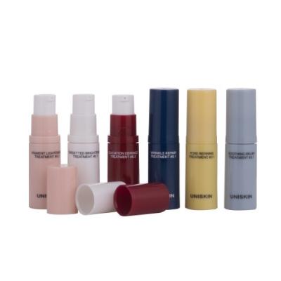 China 5ml 10ml Color Customized Design Small Travel PP Empty Airless Pump Bottle for Perfume for sale