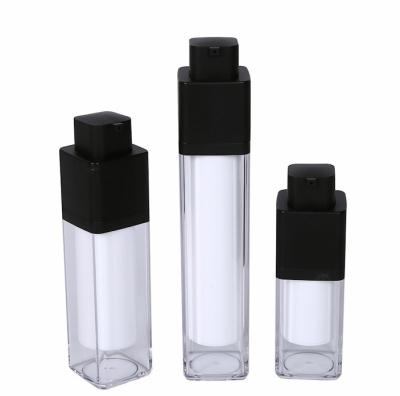 China Design Luxury Airless Acrylic Lotion Bottle with 20ml 30ml 50ml Capacity and Pump for sale