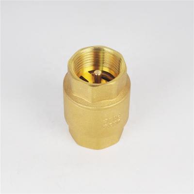 China General OEM Factory Supply High Quality Self Color Universal Brass Check Valve for sale