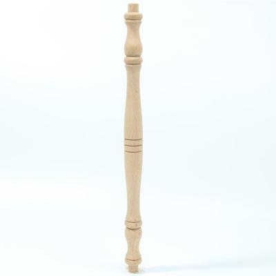 China Factory Direct Selling Chinese Concise Style Easy Install Decorative Carved Wood Baluster for sale