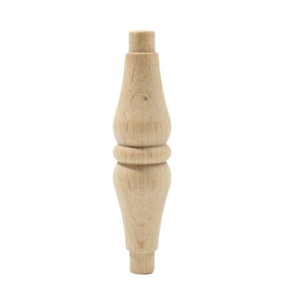 China Chinese factory wholesale natural texture classic design solid wood wooden baluster for sale