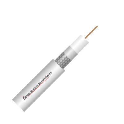 China PVC LSZH CMP CMR CMG RG6 coaxial cable RG6 conductor RG59 RG58 RG213 conductor RG59 RG58 RG213 cctv catv telecom coaxial cable RG6 for sale