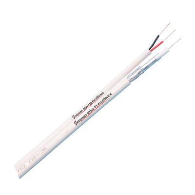 China Coax Black 1000ft from A.W.G. HDTV/CATV/CCTV CCA Copper RG59 2dc Coaxial Cable Rg59 Coaxial Cable CCS 18 for sale