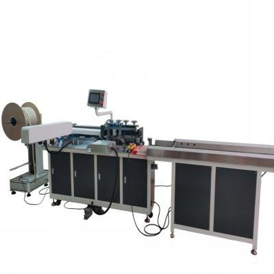 China Automatic Double Wire O Paper Punching And Binding Machine All In One Punch Binding 1/4