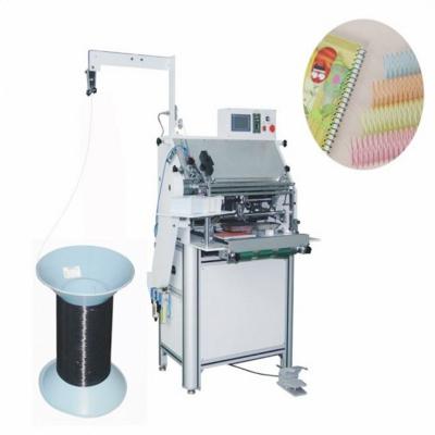 China Factory GH-450 Automatic Nylon Coated Metal Coil Single Coil Forming And Spiral Binding Machine for sale