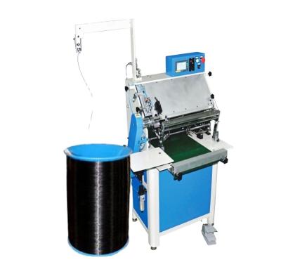 China Garment Shops High Speed ​​Single Metal Wire Spiral Binding Machine , Automatic Single Steel Wire Binding Machine for sale