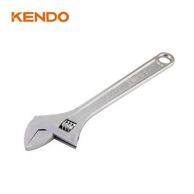 China Used to tighten and loosen single sided adjustable wrench fasteners of various sizes KENDO Hand Tools Heavy Duty for sale