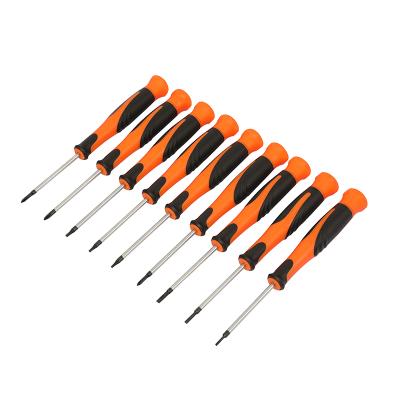 China Ergonomic Comfort-Grip KENDO 9pc Computer Repair Tools CRV Precision Screwdriver Set for sale