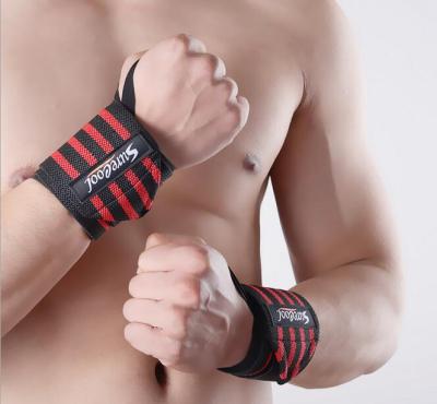 China 2017 Adjustable Gym Sport Hand Wrist Belt Wrist Brace Wrap Hand Bar Ties For Weight Lifting#HW0001 for sale