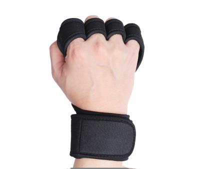 China Palm Silicone Non-Slip Weightlifting Glove To Prevent Calluses#RG-02 for sale