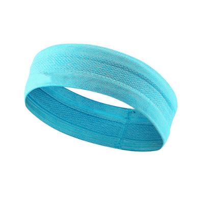 China Universal Professional Elastic Headband Sports Headband Silicone Women Men Non-slip Hair Band Fitness For Yoga Volleyball Tennis#TJ-02 for sale