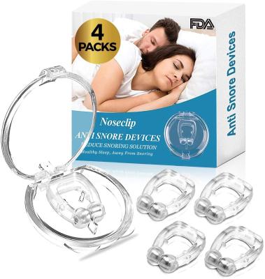 China Anti Snoring Anti Snoring Devices, Magnetic Silicone Anti Snoring Clip, Transparent Stop Snoring Device#ZHBJ-006 for sale