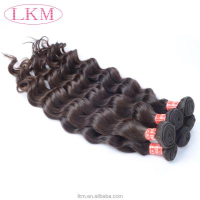 China Pure Natural Wave Indian Virgin Hair Products For Female Machine Double Weft for sale