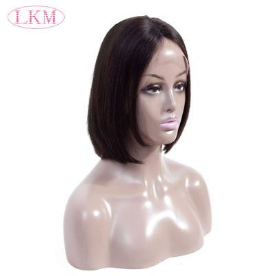 China Wholesale Colored Women Silky Straight 8inch-14inch Mink Brazilian Hair Wig Short Bob Human Hair Wigs For for sale