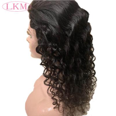 China Wholesale Deep Loose Wave 4x4 Lace Up Natural Loose Deep Wave Hair Closure Wig 4x4 Cuticle Aligned Closure Wig Vendors 100% for sale