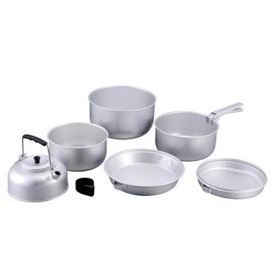 China Outdoor Camping Lightweight Lightweight Rising Cookware Anodized Outdoor Finishing Cookware for sale