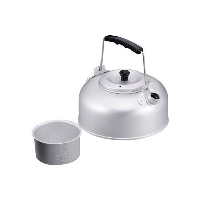 China Ultralight Lightweight Portable Teapot Travel Outdoor Picnic Cooking Camping Kettle for sale