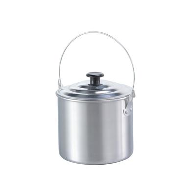 China Eco-friendly Outdoor Camping Hiking Aluminum Water Kettle S M L Size Portable Kettle Teapot for sale