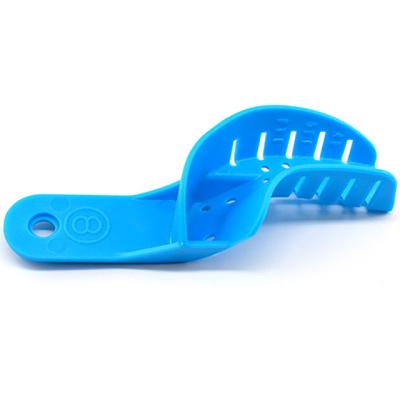 China Dental Equipment Dental Regional Quadrant Plastic Impression Tray for sale