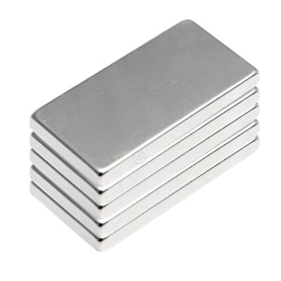 China Industrial Magnet N35 N42 N50 N52 Rare Earth Neodymium Magnet Ndfeb Bar Neodymium Block Magnet For Electric Bicycle Motor for sale