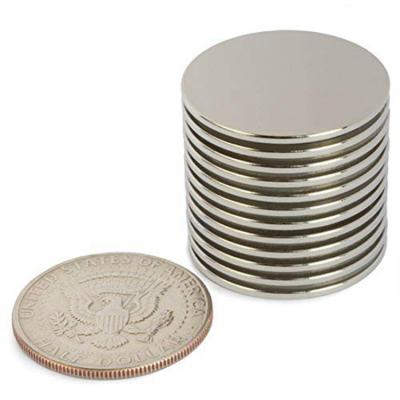 China Industrial Magnet 2023 n35 n38 n40 n42 n45 n48 n50 n52 n54 Neodymium Disc Magnet D10*2 D15*2 D15*3 D20*2 NdFeB / Round Zinc / Black Epoxy Magnets for sale