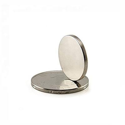 China Industrial Grade Neodymium Strong Round Disc Shape Magnet N35-N52 Permanent Magnet for sale