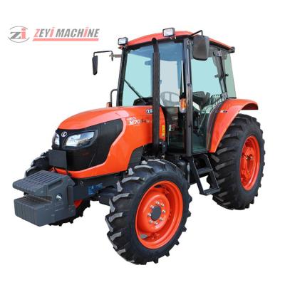 China High Quality Affordable Farms 4 Wheel Drive Tractor With Front Loader And Backhoe Tractor for sale