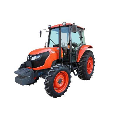 China Farms Latest Design High Quality 4 Wheel Drive Tractor With Front Loader And Backhoe Tractor for sale