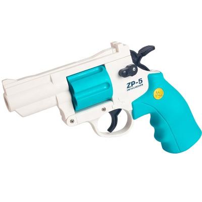 China Gun Toys Revolver Gun Toys with Plastic Revolver Molle Magazine Firearm Shooting Equipment Safety Bullets Gun Toys for Kids and Adult for sale