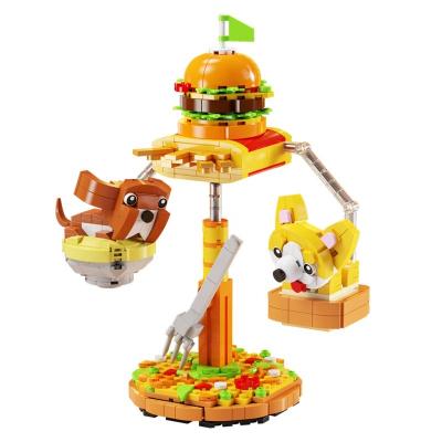 China Construction Toy New Arrivals Building Blocks Sets DIY Balance Toys Starry Dream Lion Dance Happy Carbs Bricks Sets Light Up Toys For Kids Gift for sale